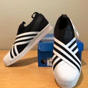 New Adidas superstar slip on